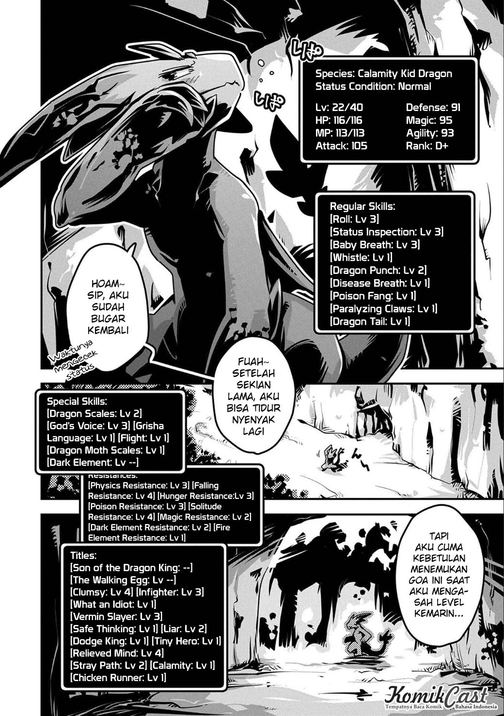 Tensei shitara Dragon no Tamago datta: Saikyou Igai Mezasanee Chapter 04 Gambar 3