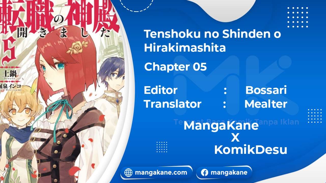 Tenshoku no Shinden wo Hirakimashita Chapter 05 Gambar 1