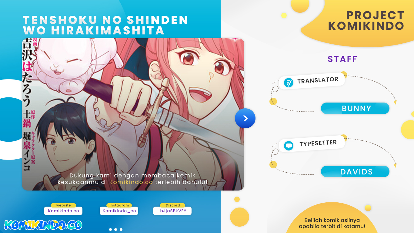 Tenshoku no Shinden wo Hirakimashita Chapter 20 Gambar 1