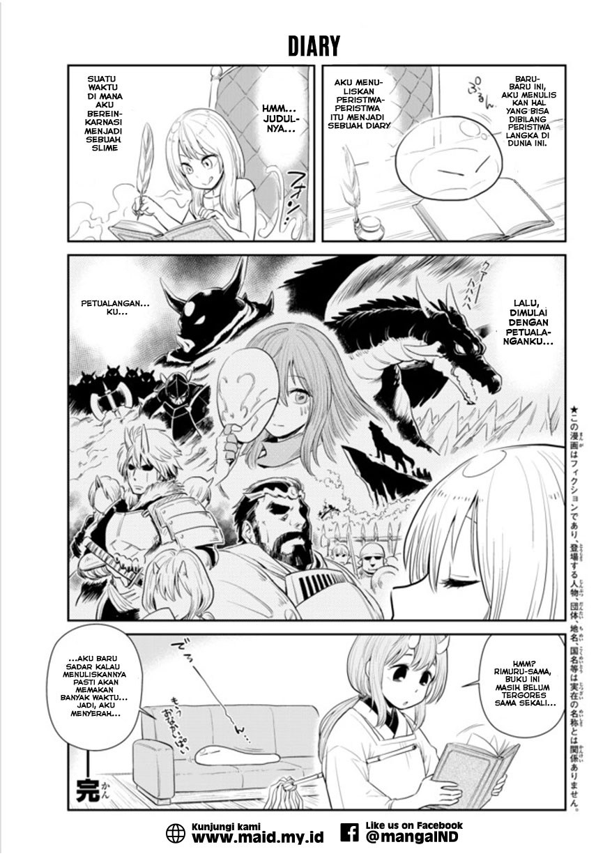 Tensura Nikki Tensei Shitara Slime Datta Ken Chapter 01.1 Gambar 4
