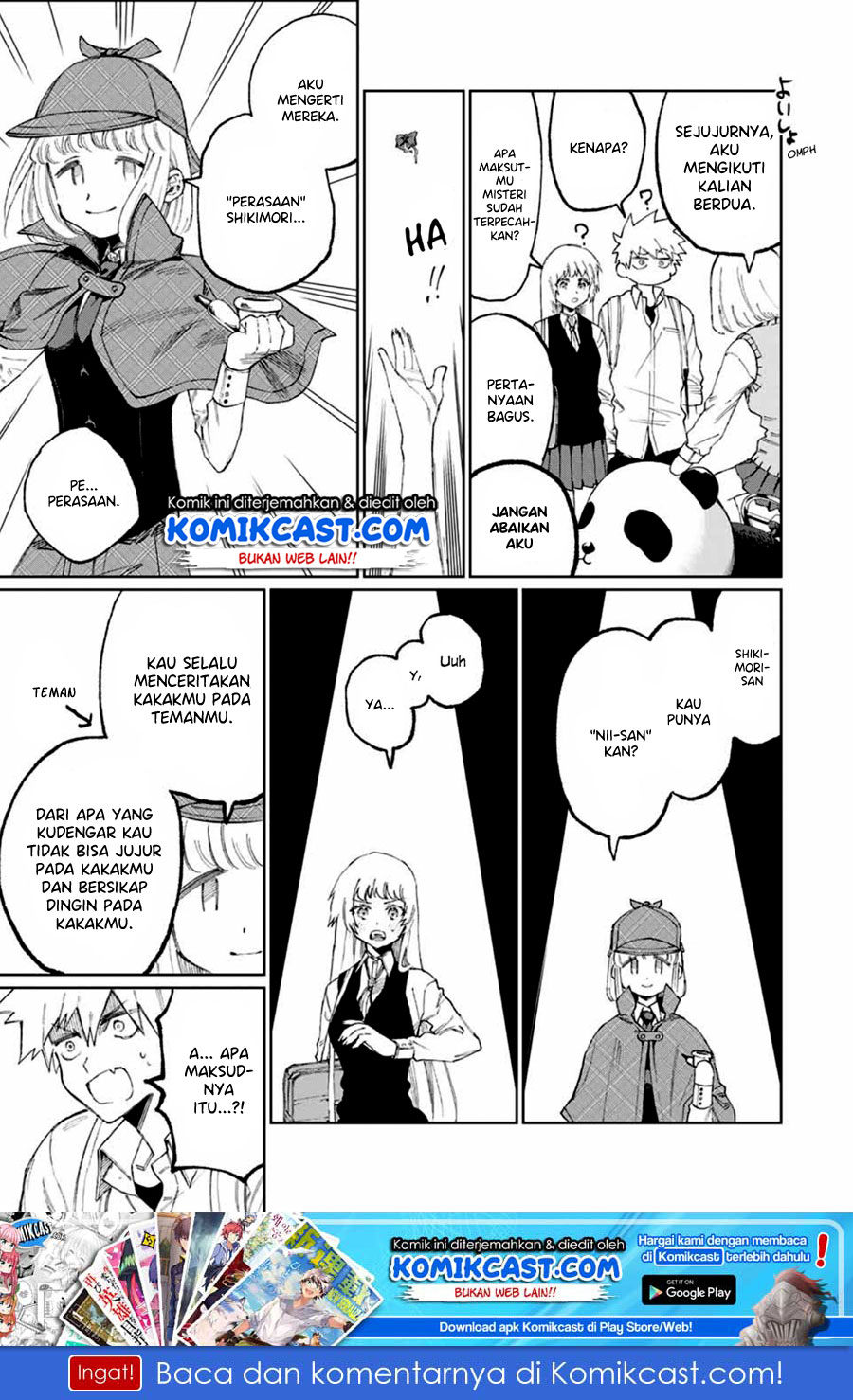 That Girl Is Not Just Cute (Shikimori’s Not Just a Cutie) Chapter 46 Gambar 10