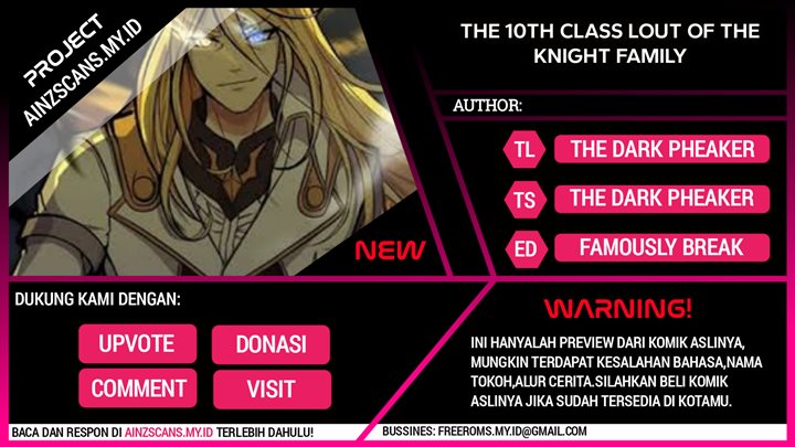 The 10th Class Lout of the Knight Family Chapter 13 Gambar 1