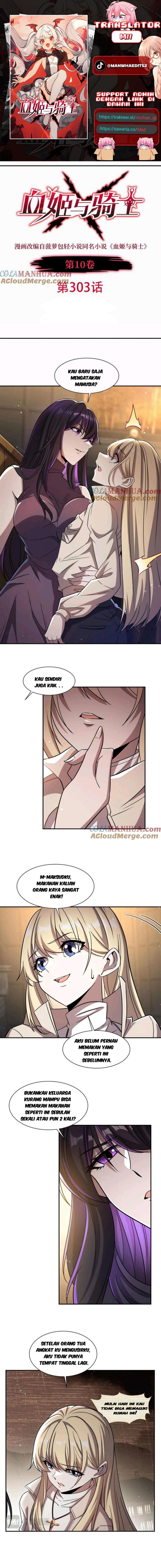 The Blood Princess And The Knight Chapter 303 Gambar 1