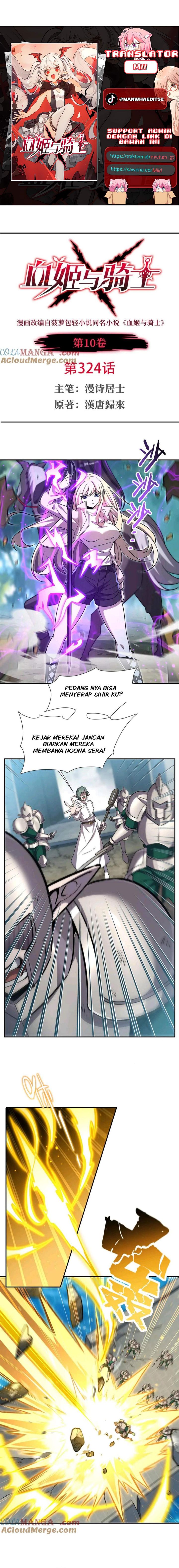 The Blood Princess And The Knight Chapter 324 Gambar 1