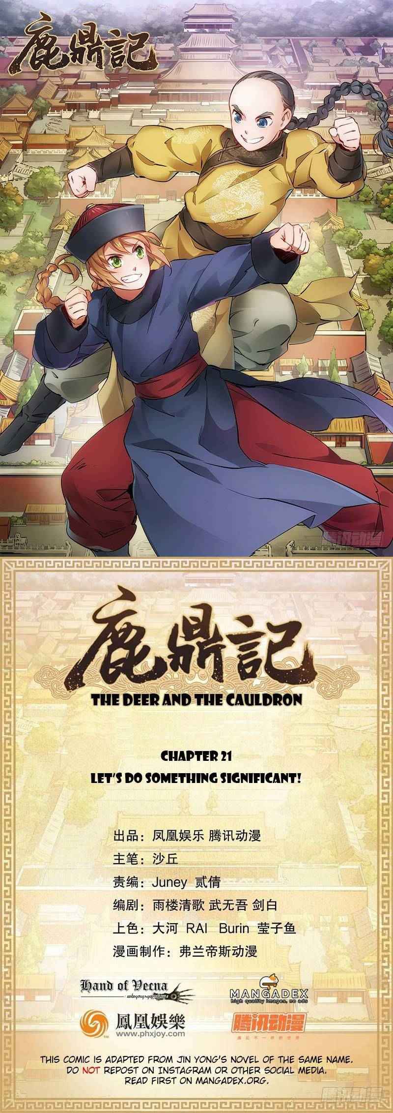 The Deer and the Cauldron Chapter 21 Gambar 2