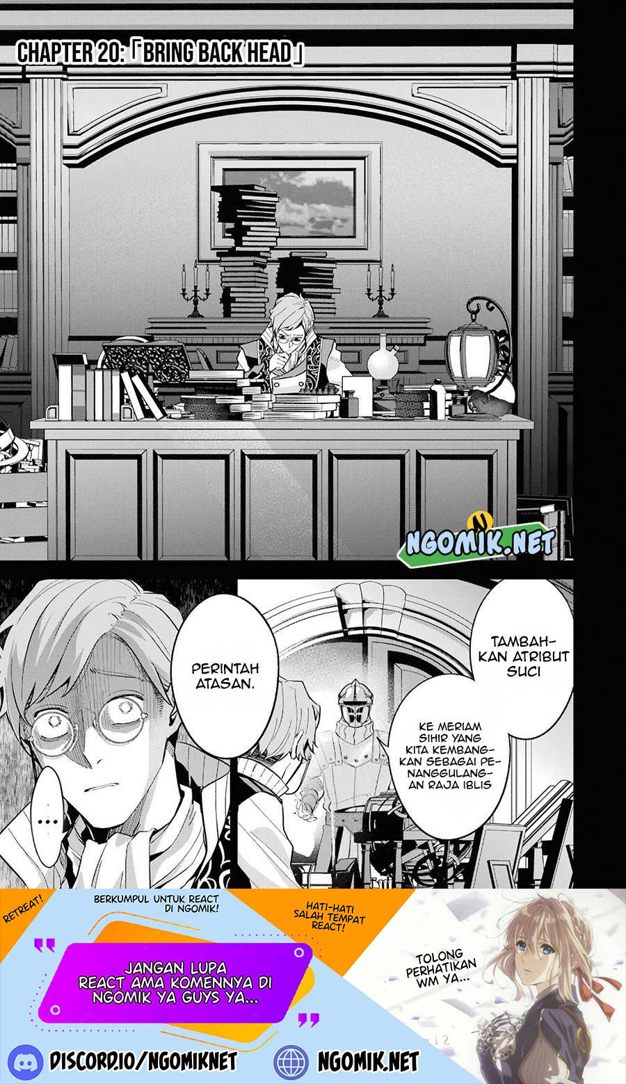The Executed Sage is Reincarnated as a Lich and Starts an All-Out War Chapter 20 Gambar 2