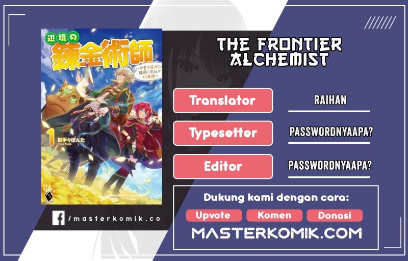The Frontier Alchemist ~ I Can’t Go Back to That Job After You Made My Budget Zero Chapter 10.2 Gambar 1