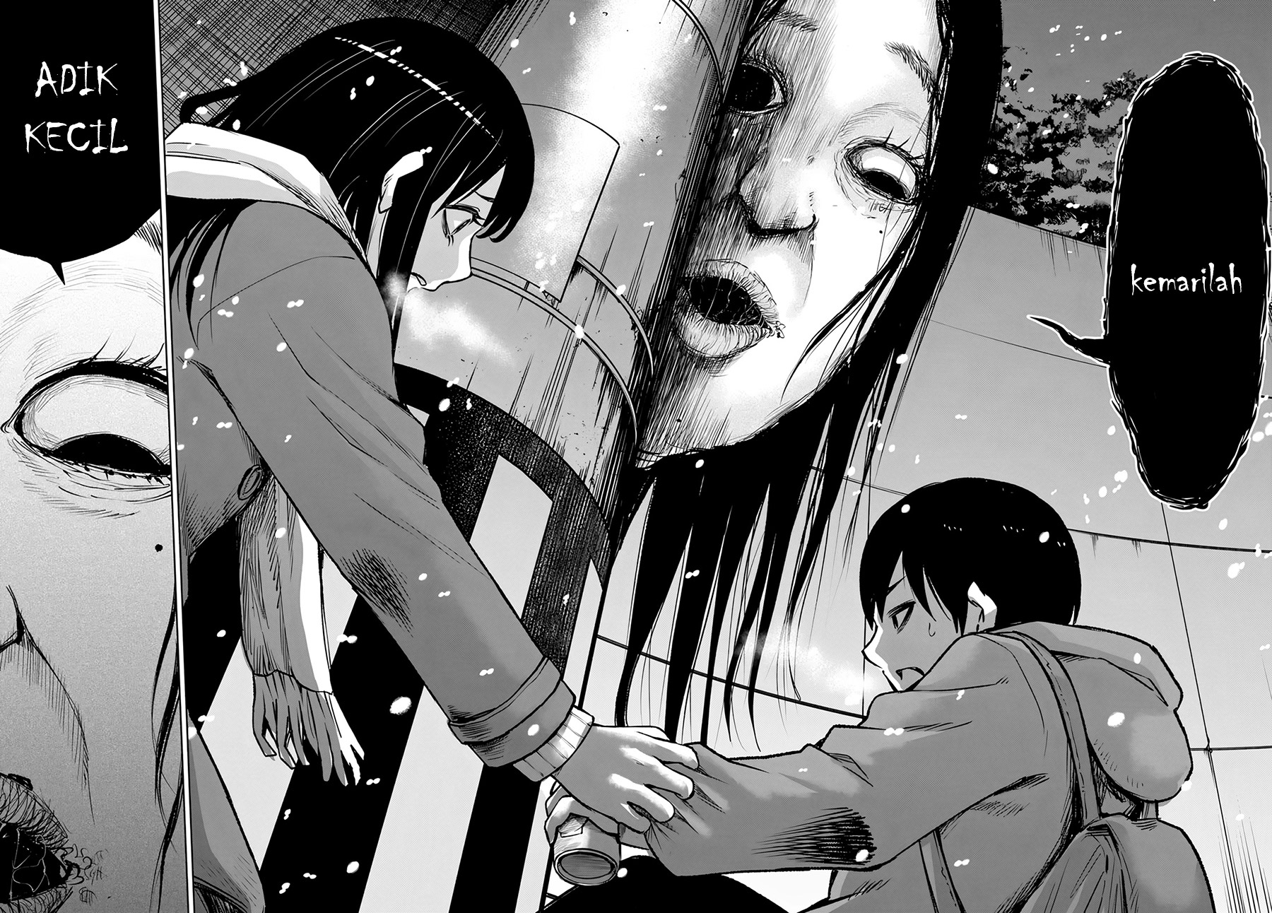 The Girl Who See It (Mieruko-chan) Chapter 56 Gambar 17