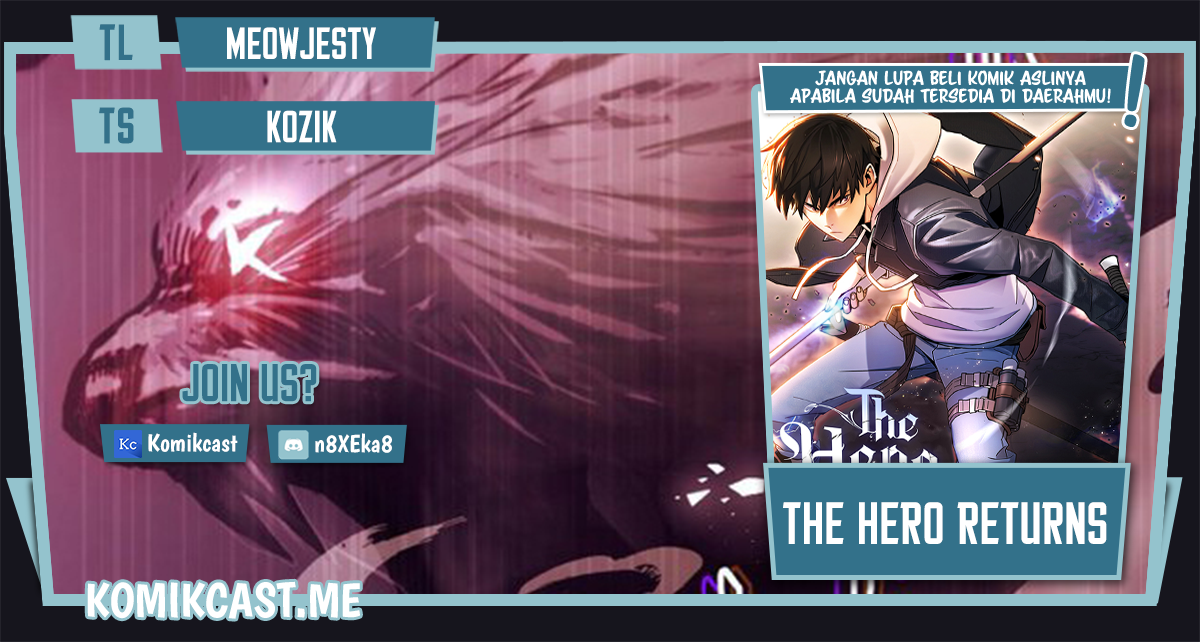 The Hero Returns Chapter 35 Gambar 1