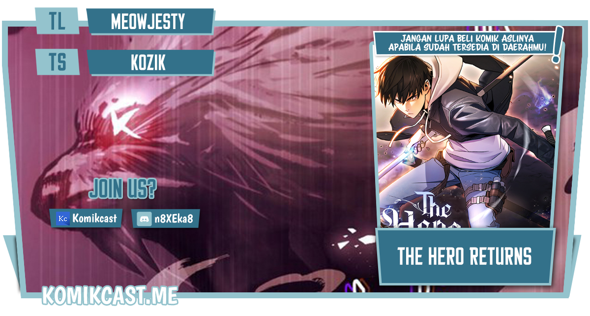The Hero Returns Chapter 39 Gambar 1