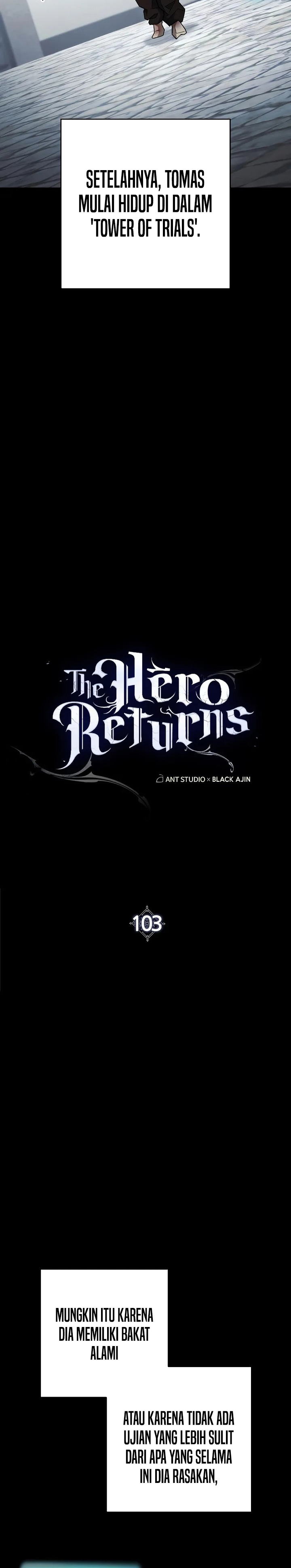 The Hero Returns Chapter 103 Gambar 13