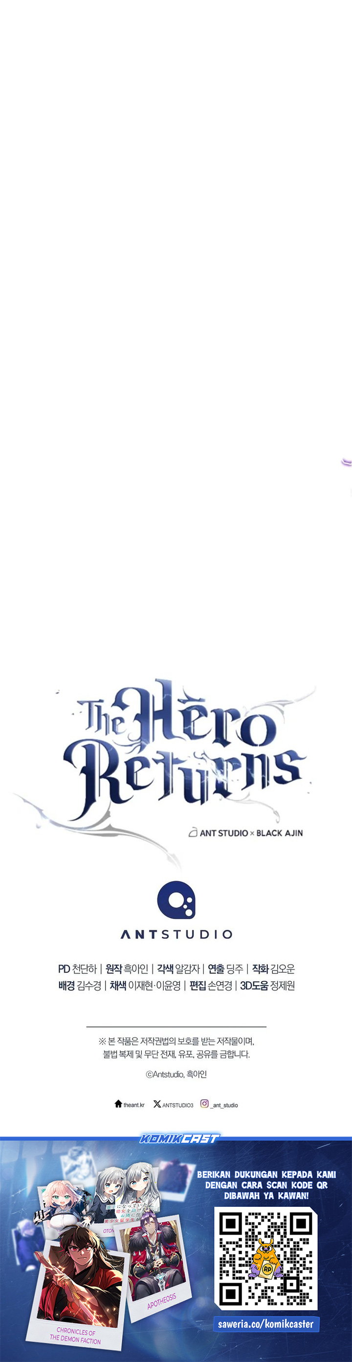The Hero Returns Chapter 105 Gambar 44