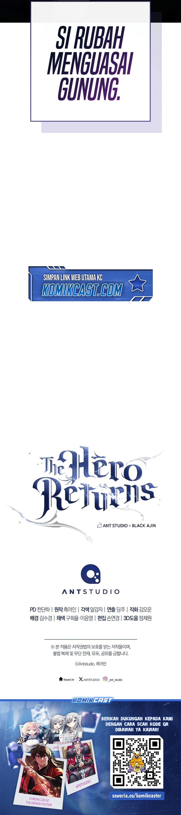 The Hero Returns Chapter 113 Gambar 39