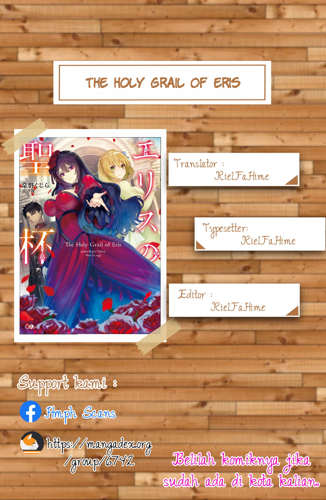 The Holy Grail of Eris Chapter 02 Gambar 1