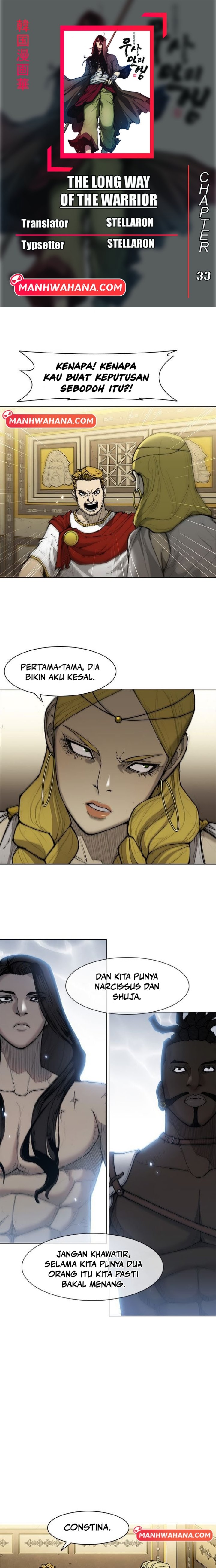 The Long Way of the Warrior Chapter 33 Gambar 1
