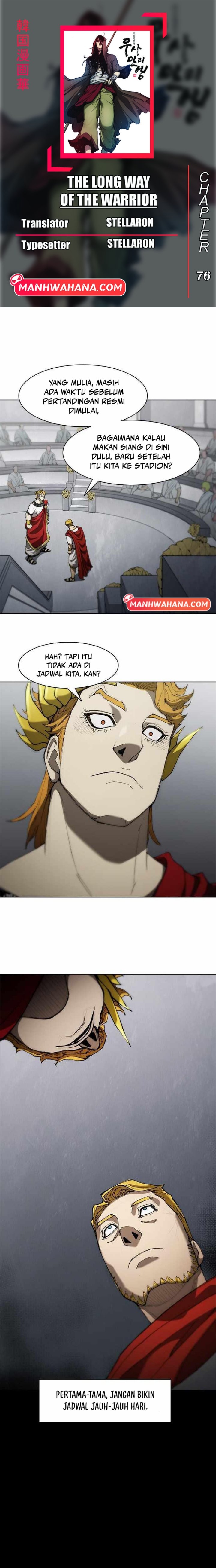 The Long Way of the Warrior Chapter 76 Gambar 1