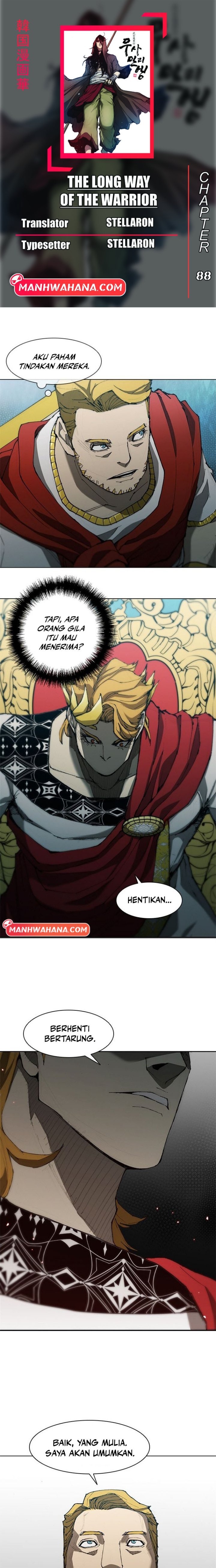 The Long Way of the Warrior Chapter 88 Gambar 1