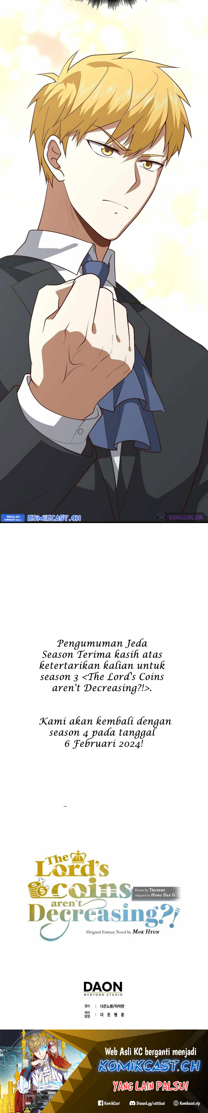 The Lord’s Coins Aren’t Decreasing? Chapter 115 END S3 Gambar 28