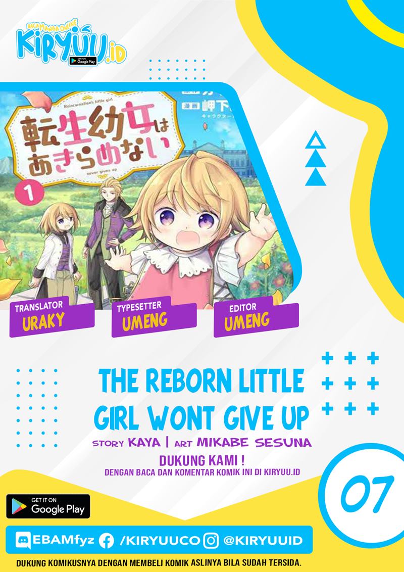 The Reborn Little Girl Won’t Give Up Chapter 07 Gambar 1