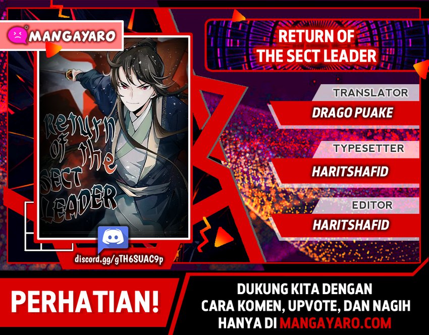 The Return of the Sect Leader Chapter 01.1 Gambar 1