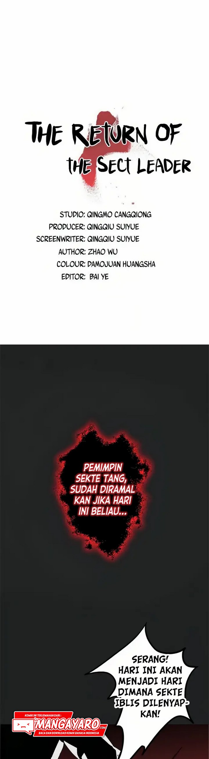 The Return of the Sect Leader Chapter 01.1 Gambar 3