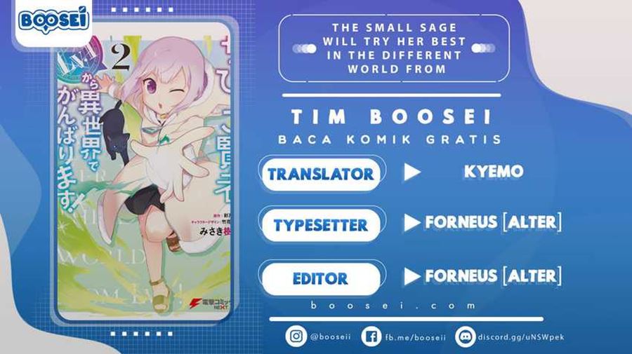 The Small Sage Will Try Her Best in the Different World from Lv. 1! Chapter 19 Gambar 1
