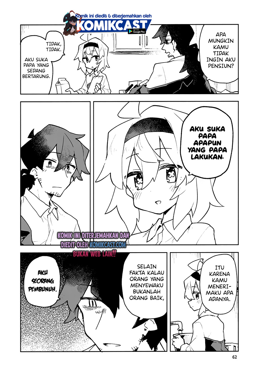The Terrifying Hitman and the Little Girl He Took in Chapter 10.5 Gambar 4
