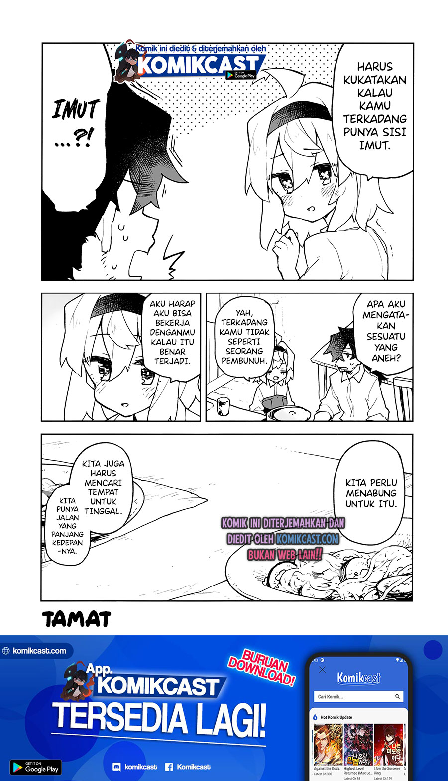 The Terrifying Hitman and the Little Girl He Took in Chapter 10.5 Gambar 7