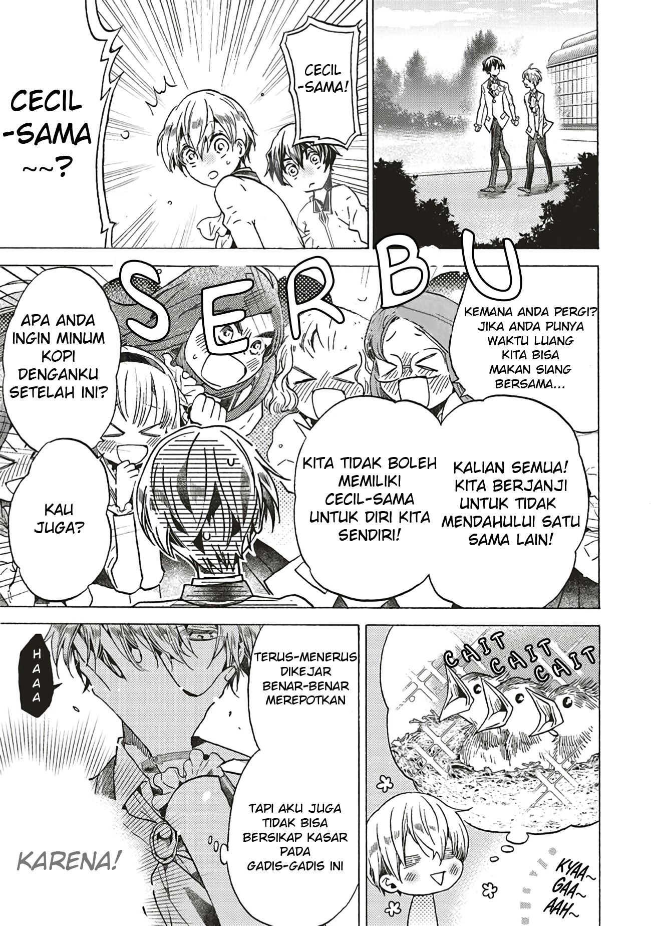 The Villainess, Cecilia Sylvie, Doesn’t Want to Die so She Decided to Crossdress Chapter 02.2 Gambar 2