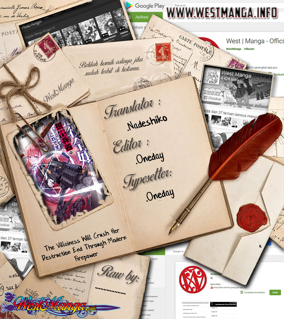 The Villainess Will Crush Her Destruction End Through Modern Firepower Chapter 08 Gambar 3