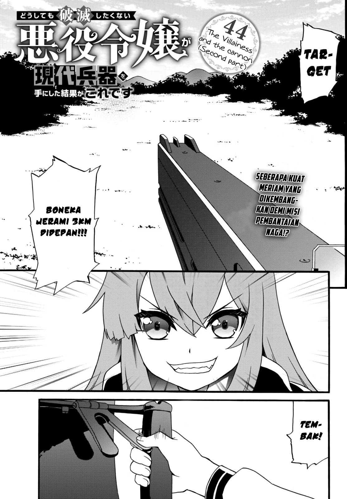 The Villainess Will Crush Her Destruction End Through Modern Firepower Chapter 44 Gambar 3