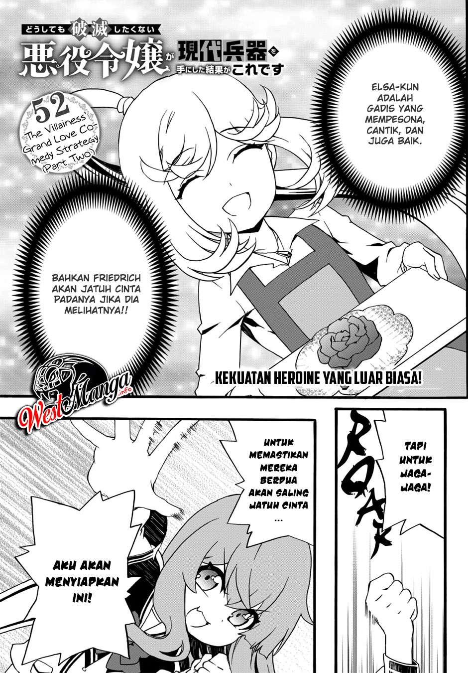 The Villainess Will Crush Her Destruction End Through Modern Firepower Chapter 52 Gambar 2