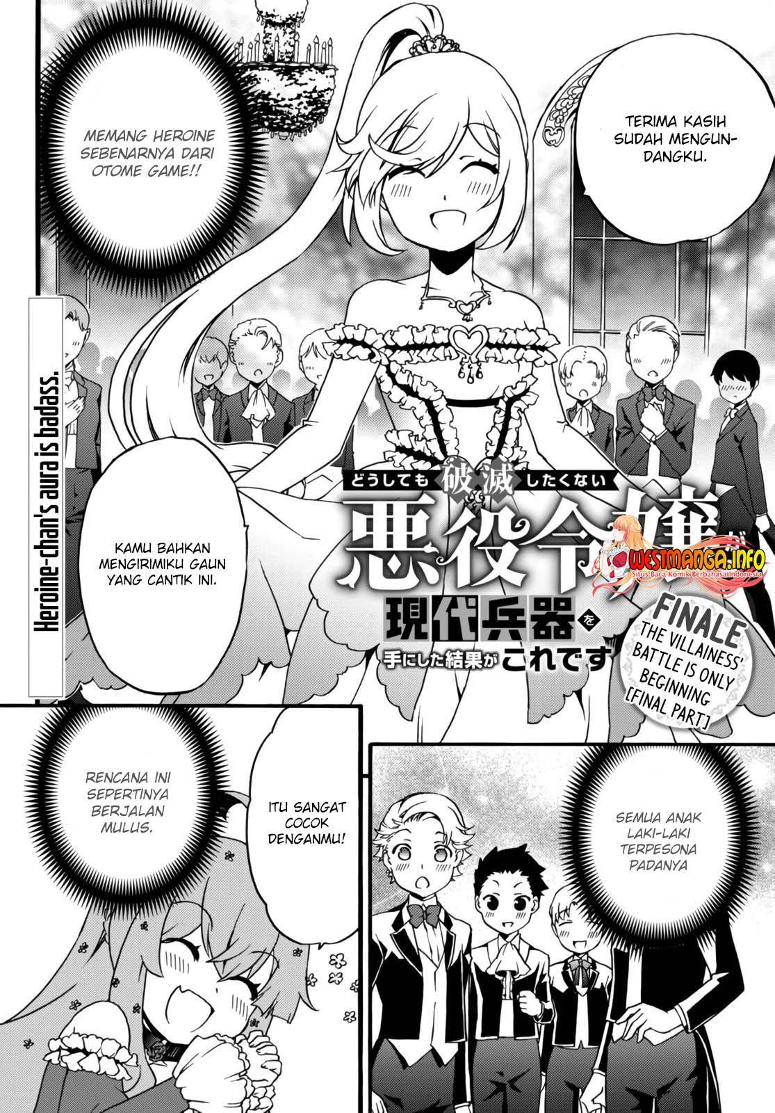 The Villainess Will Crush Her Destruction End Through Modern Firepower Chapter 67 End Gambar 2