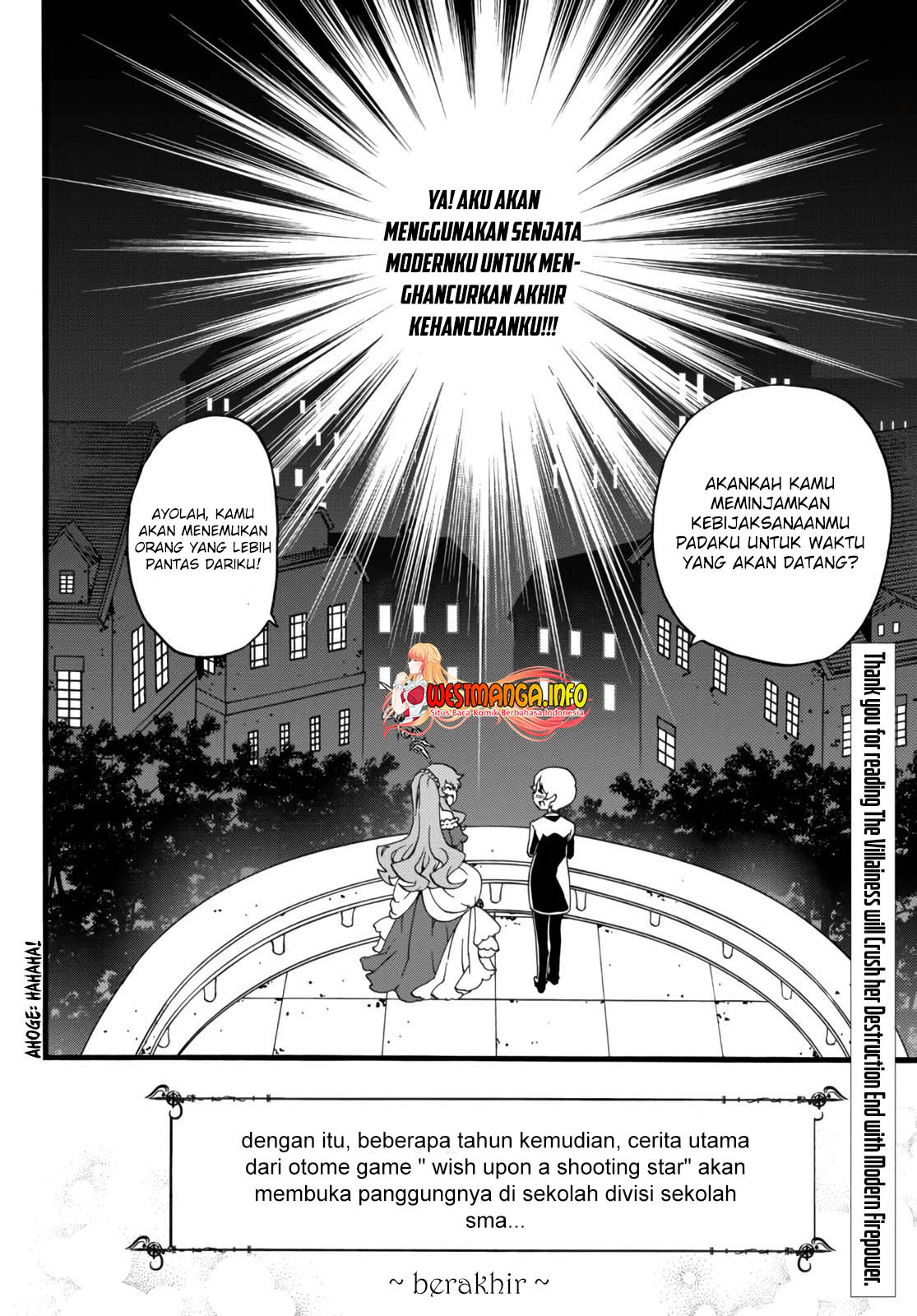 The Villainess Will Crush Her Destruction End Through Modern Firepower Chapter 67 End Gambar 9