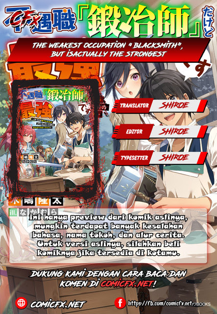 The Weakest Occupation “Blacksmith,” but It’s Actually the Strongest Chapter 01.2 Gambar 1