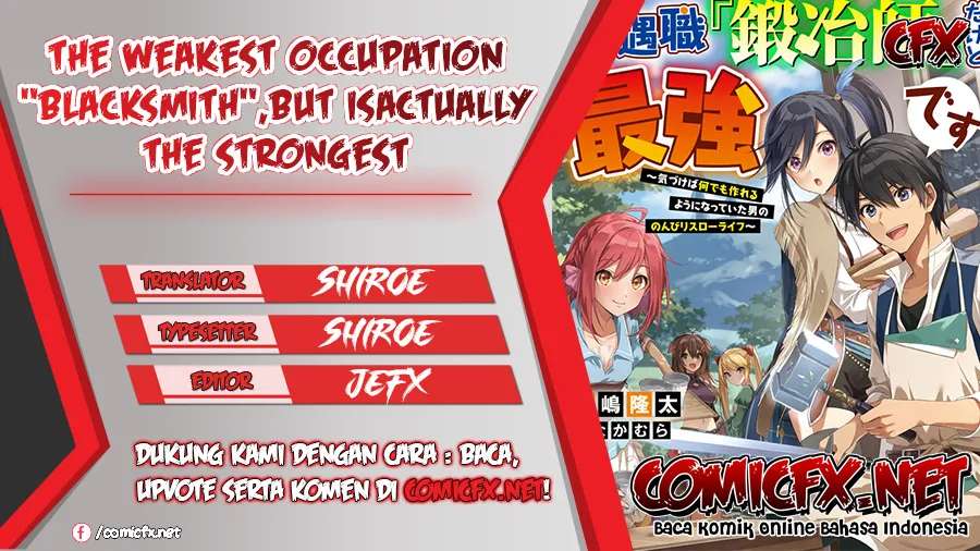 The Weakest Occupation “Blacksmith,” but It’s Actually the Strongest Chapter 10 Gambar 1