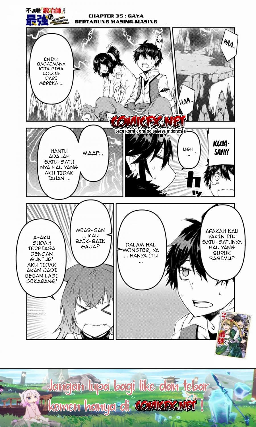 The Weakest Occupation “Blacksmith,” but It’s Actually the Strongest Chapter 35 Gambar 2