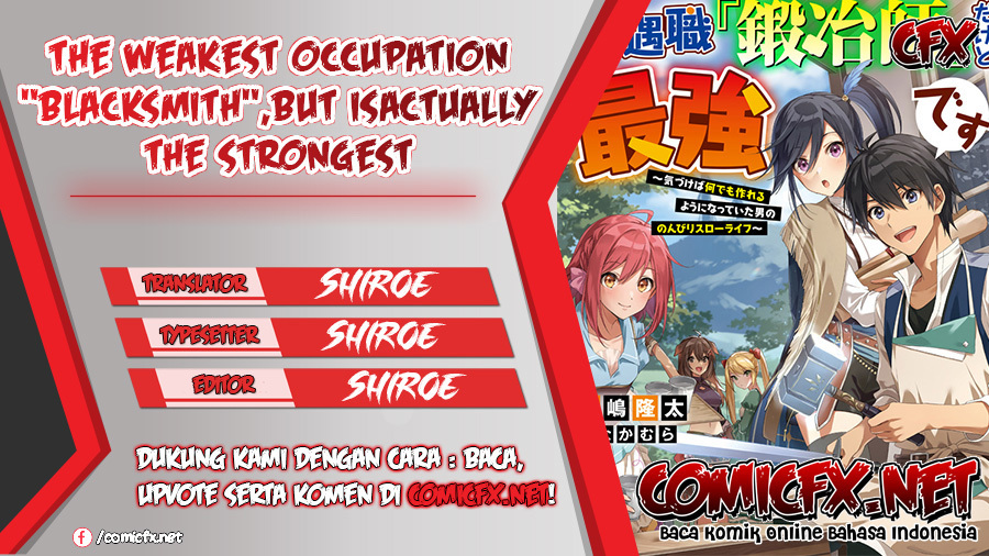 The Weakest Occupation “Blacksmith,” but It’s Actually the Strongest Chapter 36 Gambar 1