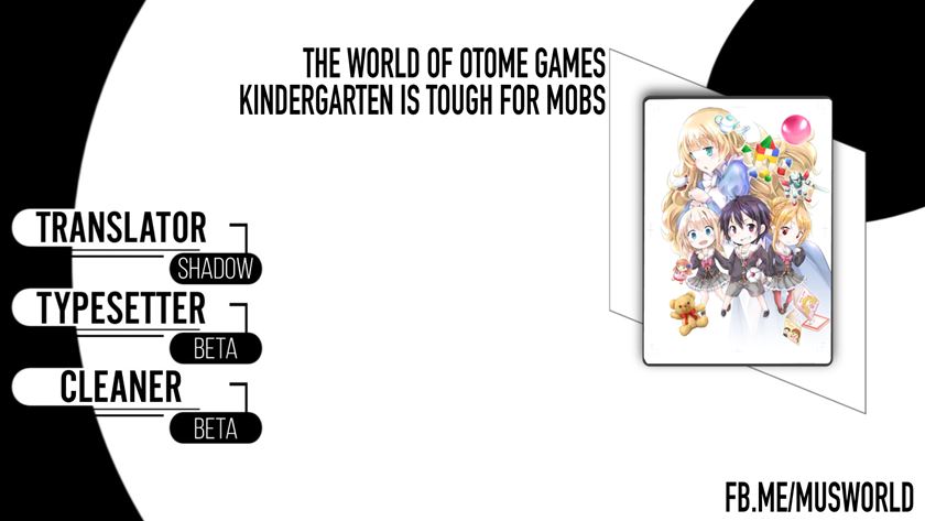 The World Of Otome Games Kindergarten Is Tough For Mobs Chapter 01 Gambar 1