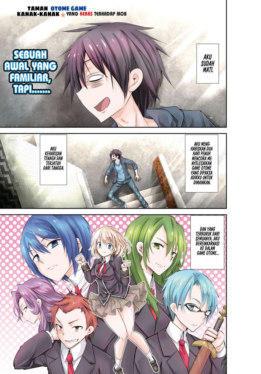 The World Of Otome Games Kindergarten Is Tough For Mobs Chapter 01 Gambar 2