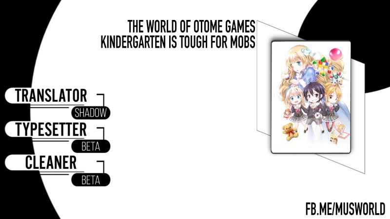 The World Of Otome Games Kindergarten Is Tough For Mobs Chapter 05 Gambar 1