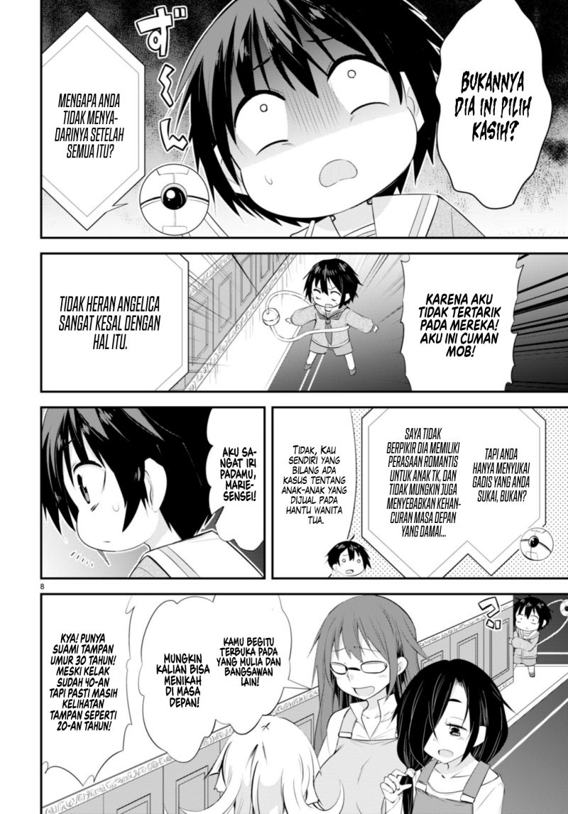 The World Of Otome Games Kindergarten Is Tough For Mobs Chapter 05 Gambar 9