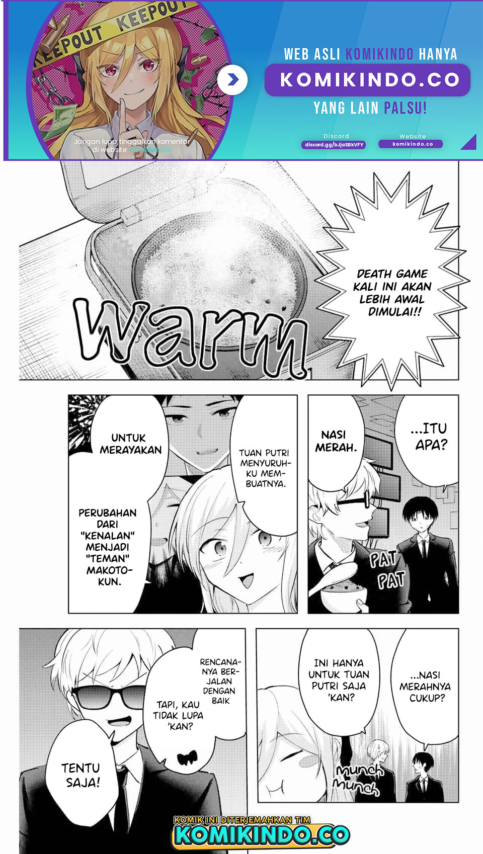 The Death Game Is All That Saotome-san Has Left Chapter 10 Gambar 2