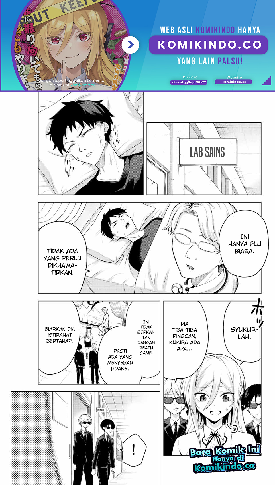 The Death Game Is All That Saotome-san Has Left Chapter 12 Gambar 2
