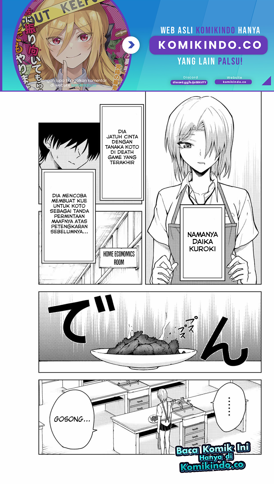 The Death Game Is All That Saotome-san Has Left Chapter 19 Gambar 2