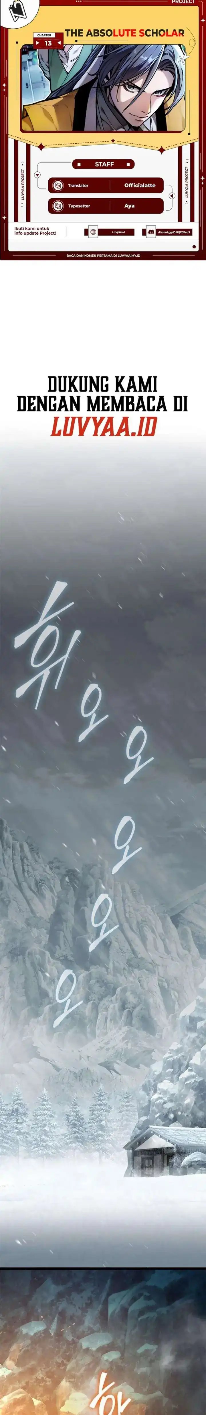 The Absolute Scholar Chapter 13 Gambar 1