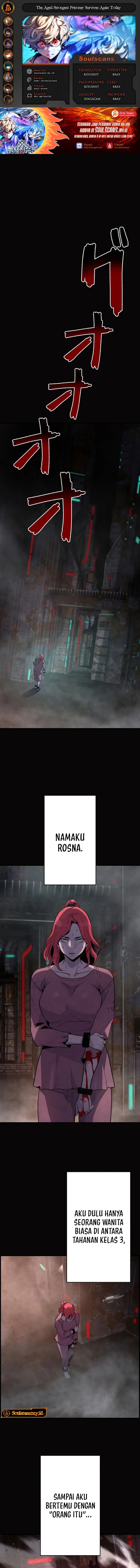 The Aged Strongest Prisoner Survives Again Today Chapter 12 Gambar 1