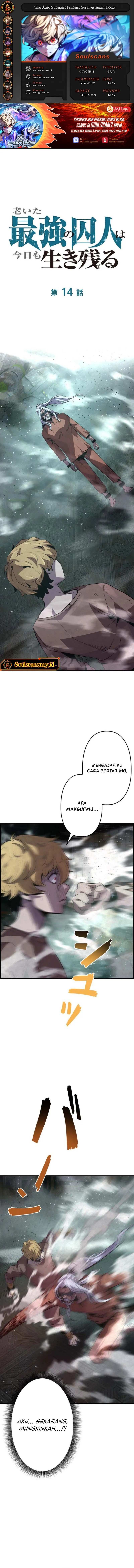 The Aged Strongest Prisoner Survives Again Today Chapter 14 Gambar 1