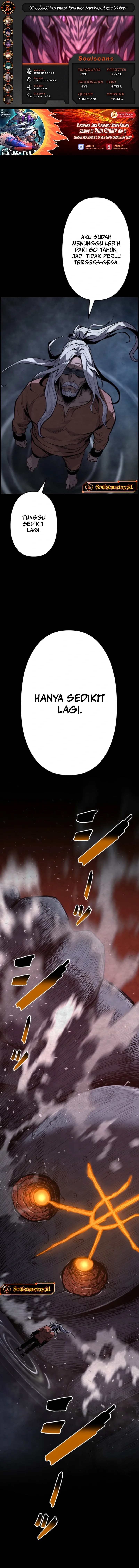 The Aged Strongest Prisoner Survives Again Today Chapter 25 Gambar 1