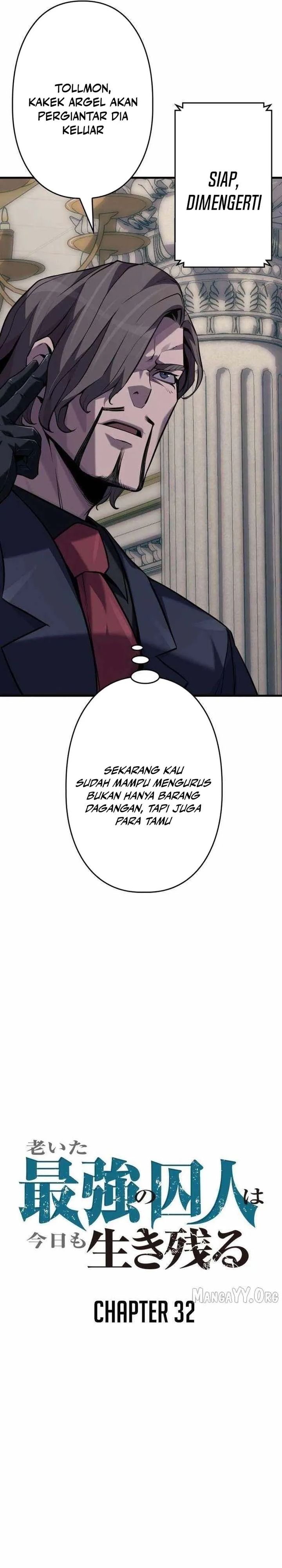 The Aged Strongest Prisoner Survives Again Today Chapter 32 Gambar 8
